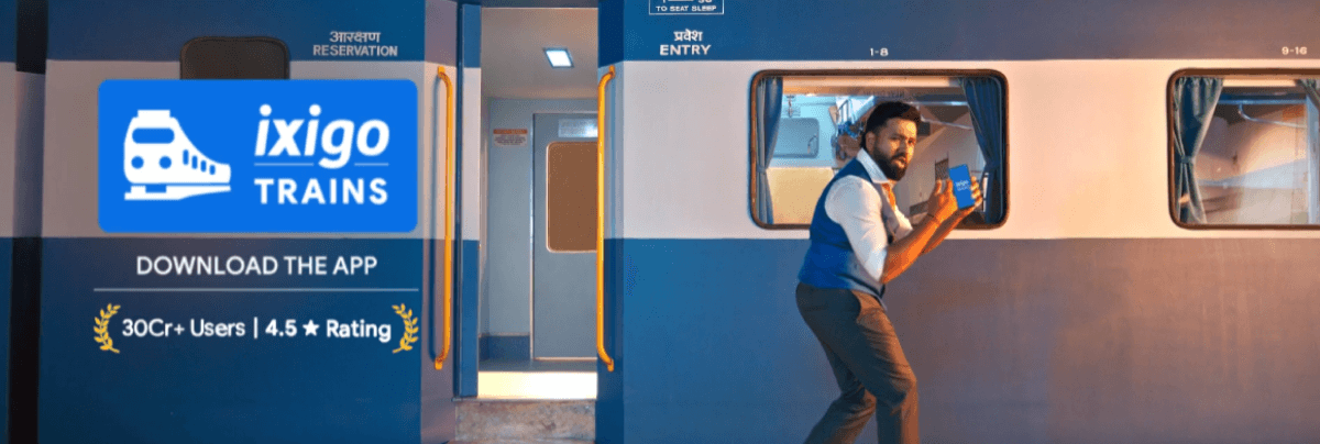 IXIGO : Rohit Sharma as the Ticket Man